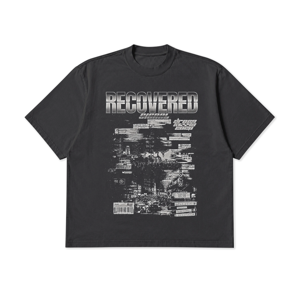 DropSkizzle S08 Recovered Boxy Shirt - Y2K Vintage Tee