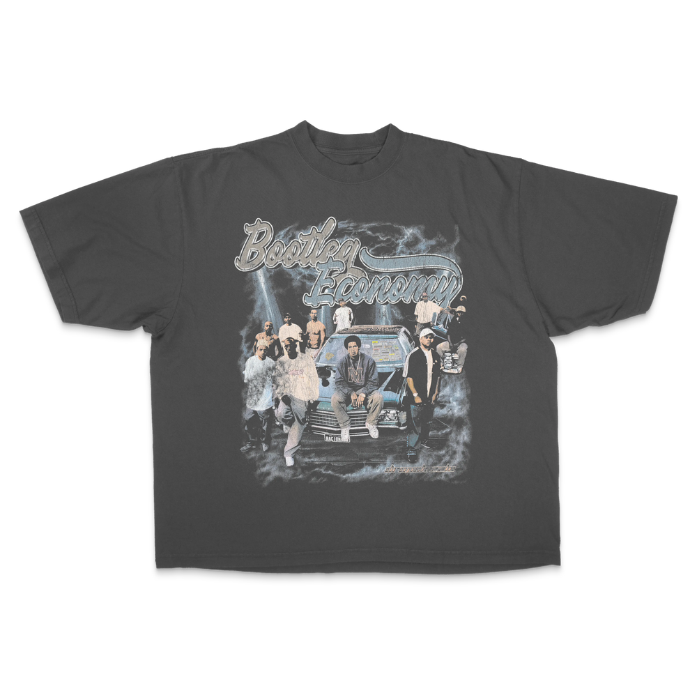 DropSkizzle S08 Cultural Residue Boxy Shirt - Y2K Vintage Tee