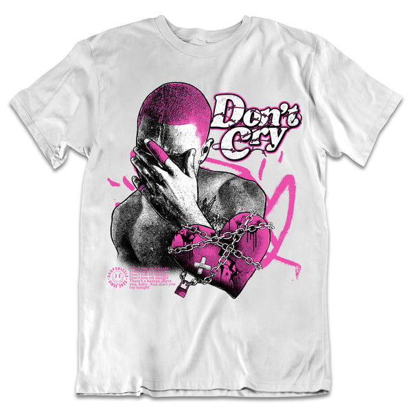 Dunk Active Fuchsia DropSkizzle Unisex T-Shirt Don't Cry Color Graphic Tee