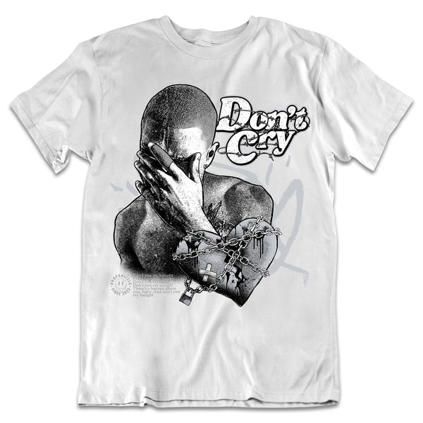 Dunk Grey Fog DropSkizzle Unisex T-Shirt Don't Cry Color Graphic Tee