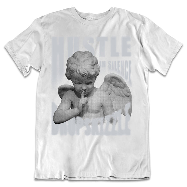 Dunk Grey Fog DropSkizzle Unisex T-Shirt Hustle In Silence Graphic Tee