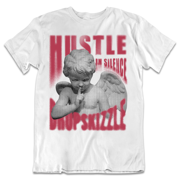 Dunk Next Nature Aster Pink DropSkizzle Unisex T-Shirt Hustle In Silence Graphic Tee