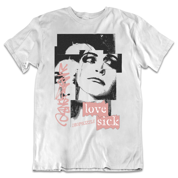 Dunk Rose Whisper DropSkizzle Unisex T-Shirt Love Sick Graphic Tee