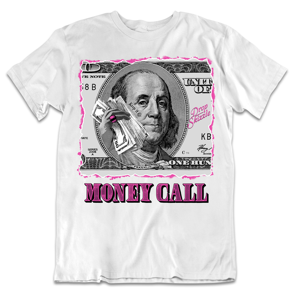 Dunk Active Fuchsia DropSkizzle Unisex T-Shirt Money Call Graphic Tee