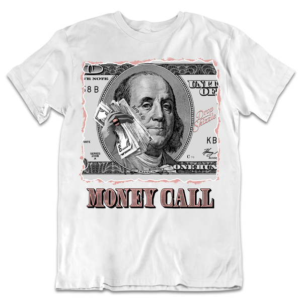 Dunk Rose Whisper DropSkizzle Unisex T-Shirt Money Call Graphic Tee