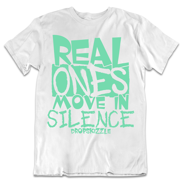 Dunk Green Glow DropSkizzle Unisex T-Shirt Real One Move In Silence Graphic Tee