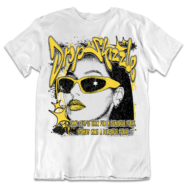 Yellow Thunder 4s DropSkizzle Unisex T-Shirt Some People Graphic Tee