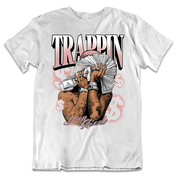 Dunk Rose Whisper DropSkizzle Unisex T-Shirt Trappin Graphic Tee