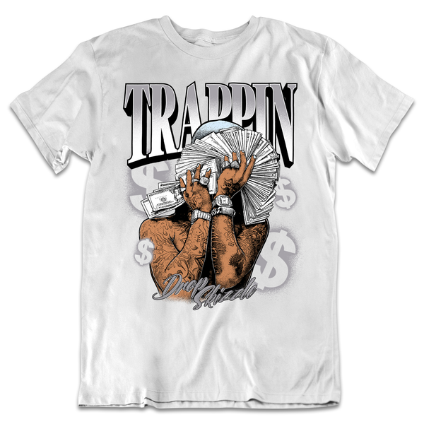 Cement Grey 11s DropSkizzle Unisex T-Shirt Trappin Graphic Tee