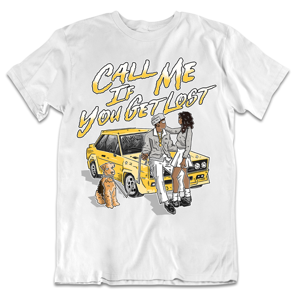 Dunk Citron Pulse DropSkizzle Unisex T-Shirt Call Me If You Get Lost Graphic Tee