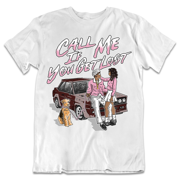 Dunk Pink Foam DropSkizzle Unisex T-Shirt Call Me If You Get Lost Graphic Tee