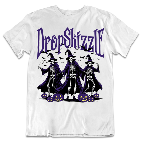 Dunk Championship Court Purple DropSkizzle Unisex T-Shirt Halloween Graphic Tee