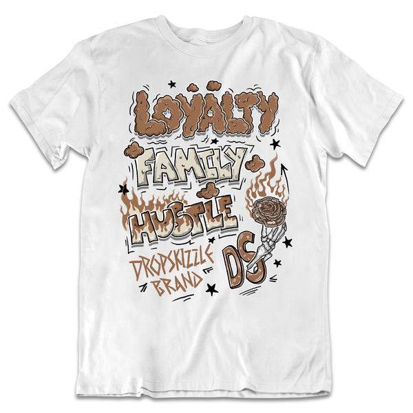 Dunk Medium Curry DropSkizzle Unisex T-Shirt Loyalty Family Hustle Graphic Tee