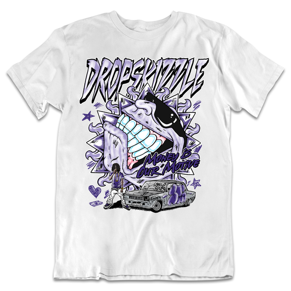 Dunk Blueberry DropSkizzle Unisex T-Shirt Money Is Our Motive Graphic Tee