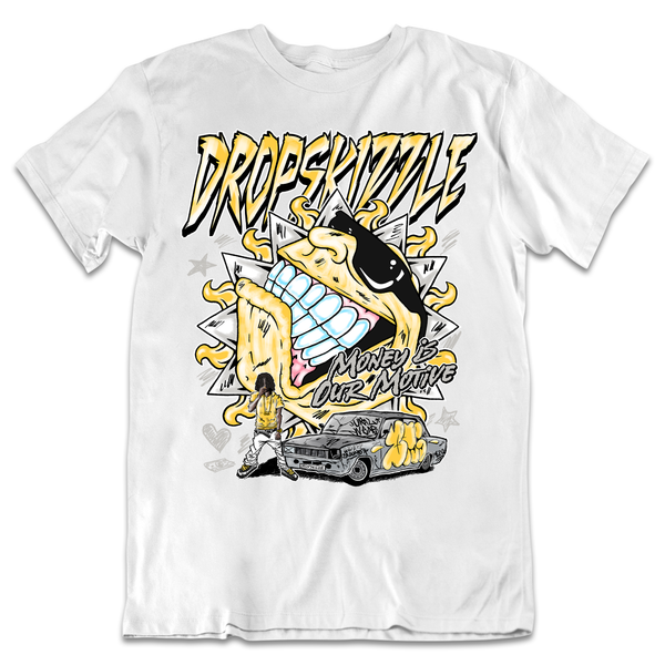 Dunk Citron Pulse DropSkizzle Unisex T-Shirt Money Is Our Motive Graphic Tee