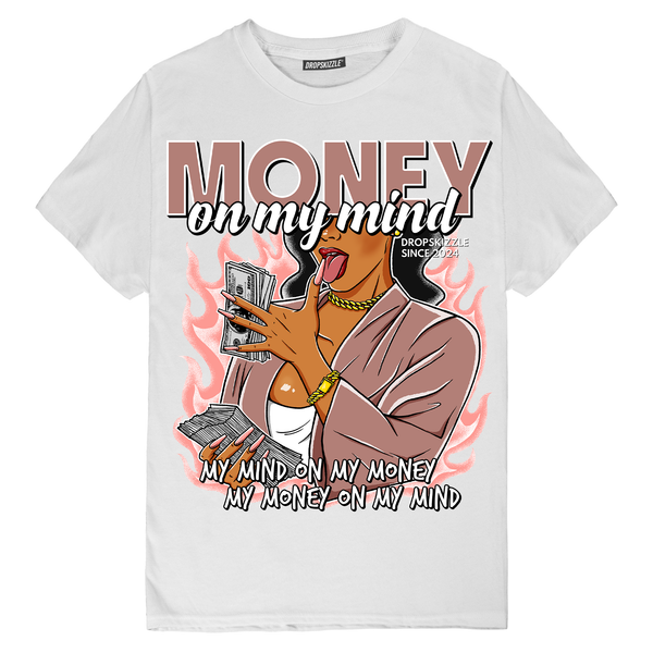 Dunk Rose Whisper DropSkizzle Unisex T-Shirt Money On My Mind Graphic Tee