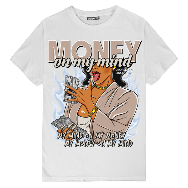 Dunk Sanddrift Light Armory Blue DropSkizzle Unisex T-Shirt Money On My Mind Graphic Tee