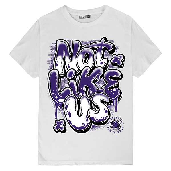 Dunk Championship Court Purple DropSkizzle Unisex T-Shirt Not Like Us Graphic Tee