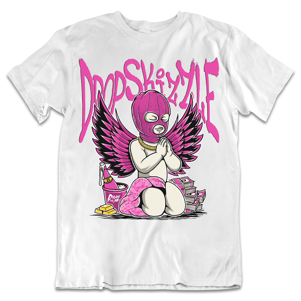 Dunk Active Fuchsia DropSkizzle Unisex T-Shirt Pray For Me Graphic Tee