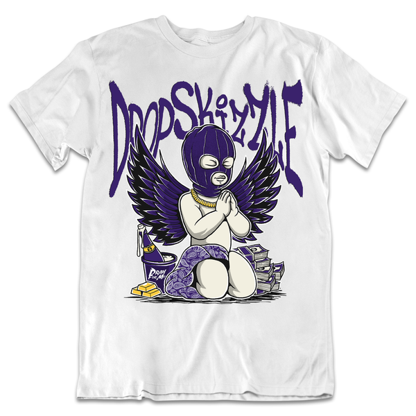 Dunk Championship Court Purple DropSkizzle Unisex T-Shirt Pray For Me Graphic Tee