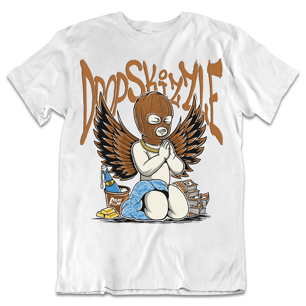 Dunk Light British Tan DropSkizzle Unisex T-Shirt Pray For Me Graphic Tee