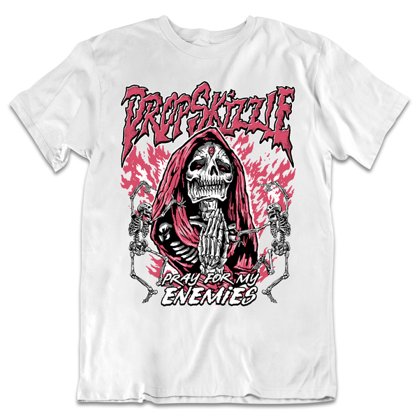 Dunk Archeo Pink DropSkizzle Unisex T-Shirt Pray For My Enemies 2 Graphic Tee