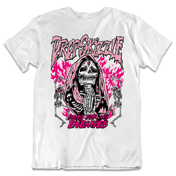 Dunk Triple Pink DropSkizzle Unisex T-Shirt Pray For My Enemies 2 Graphic Tee