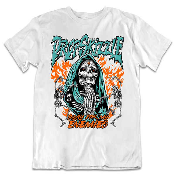 Dunk Dolphins DropSkizzle Unisex T-Shirt Pray For My Enemies 2 Graphic Tee