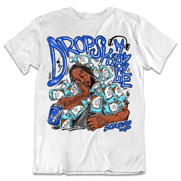 Dunk Argon Blue DropSkizzle Unisex T-Shirt Screwed-Up Graphic Tee