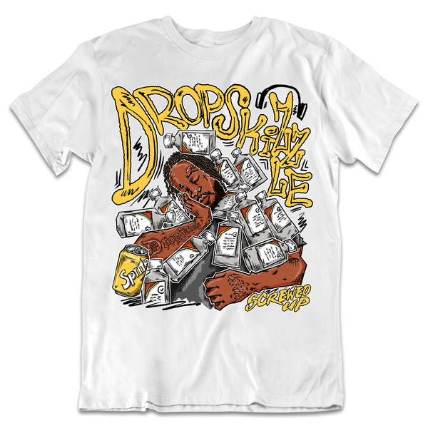 Dunk Citron Pulse DropSkizzle Unisex T-Shirt Screwed-Up Graphic Tee