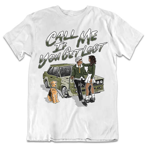 Craft Olive 4s DropSkizzle Unisex T-Shirt Call Me If You Get Lost Graphic Tee