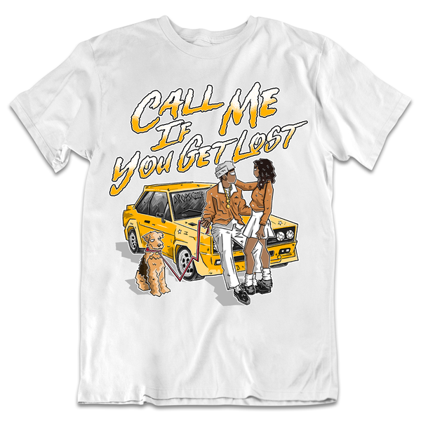 Dunk University Gold DropSkizzle Unisex T-Shirt Call Me If You Get Lost Graphic Tee