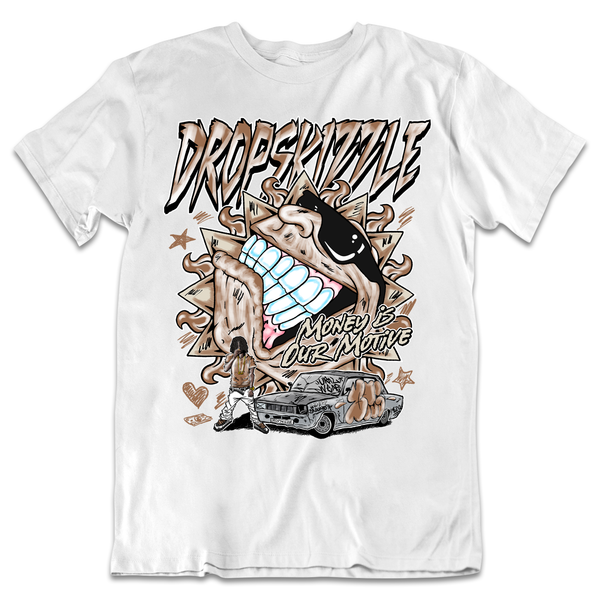 Dunk Medium Curry DropSkizzle Unisex T-Shirt Money Is Our Motive Graphic Tee