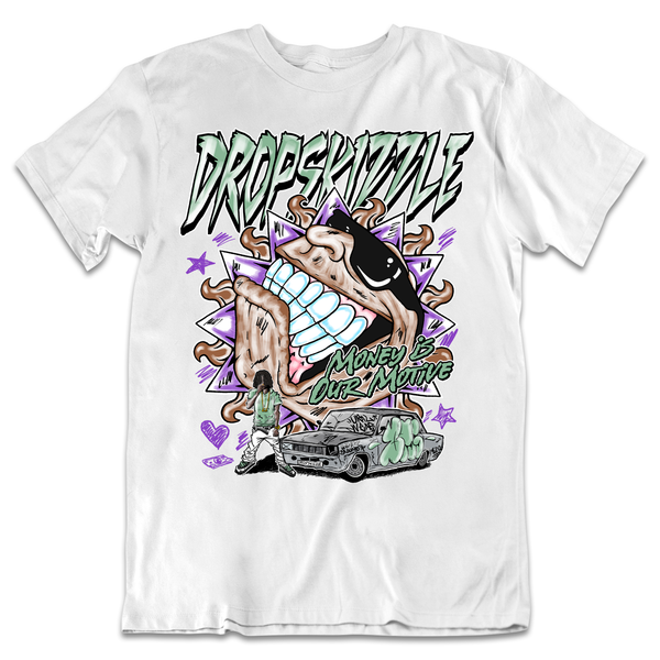 Dunk Veneer DropSkizzle Unisex T-Shirt Money Is Our Motive Graphic Tee