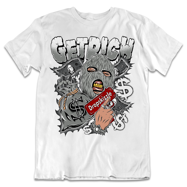 Wet Cement 4s DropSkizzle Unisex T-Shirt Get Rich Graphic Tee