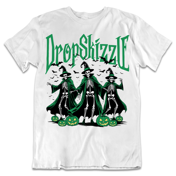 Lucky Green 3s DropSkizzle Unisex T-Shirt Halloween Graphic Tee