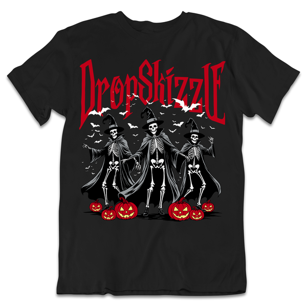 Retro Bred 4s DropSkizzle Unisex T-Shirt Halloween Graphic Tee