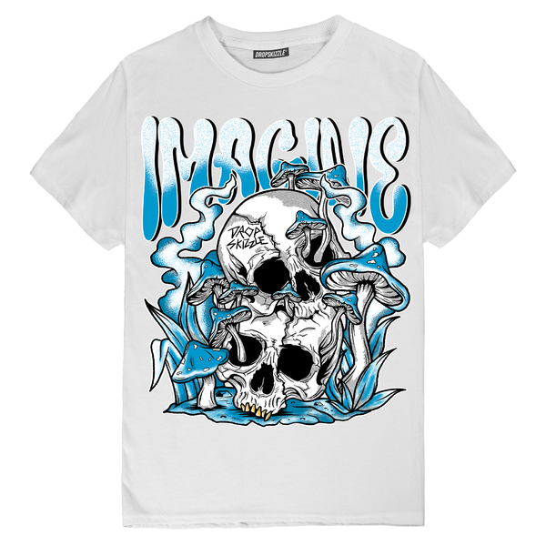 Powder Blue 9s DropSkizzle Unisex T-Shirt IMAGINE Graphic Tee