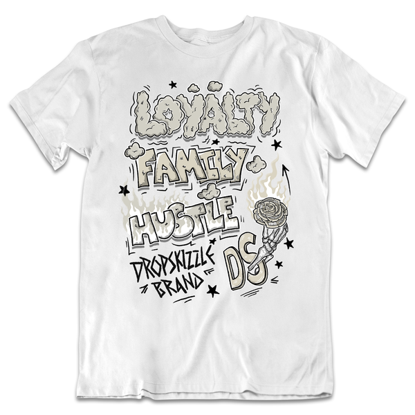 SE Sail 5s DropSkizzle Unisex T-Shirt Loyalty Family Hustle Graphic Tee