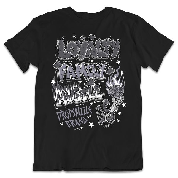 Fear 4s DropSkizzle Unisex T-Shirt Loyalty Family Hustle Graphic Tee