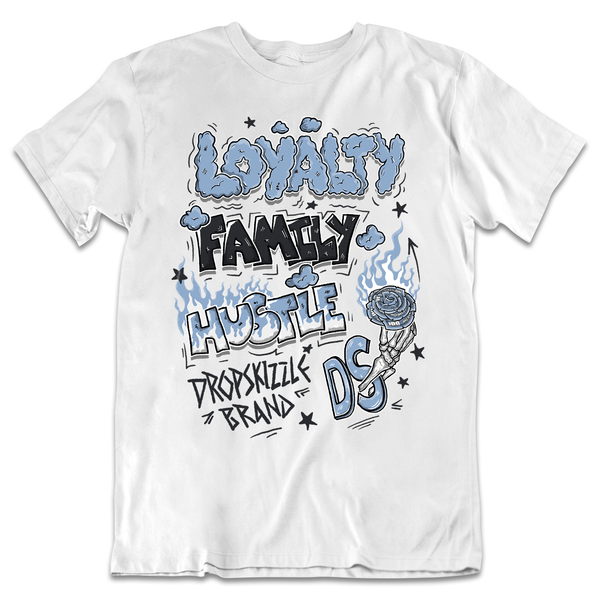 Reverse Oreo 6s DropSkizzle Unisex T-Shirt Loyalty Family Hustle Graphic Tee