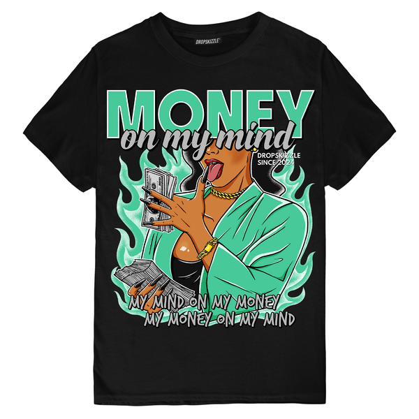 Green Glow 3s DropSkizzle Unisex T-Shirt Money On My Mind Graphic Tee