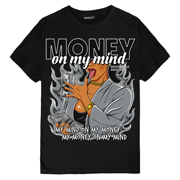 Black Canvas 4s DropSkizzle Unisex T-Shirt Money On My Mind Graphic Tee