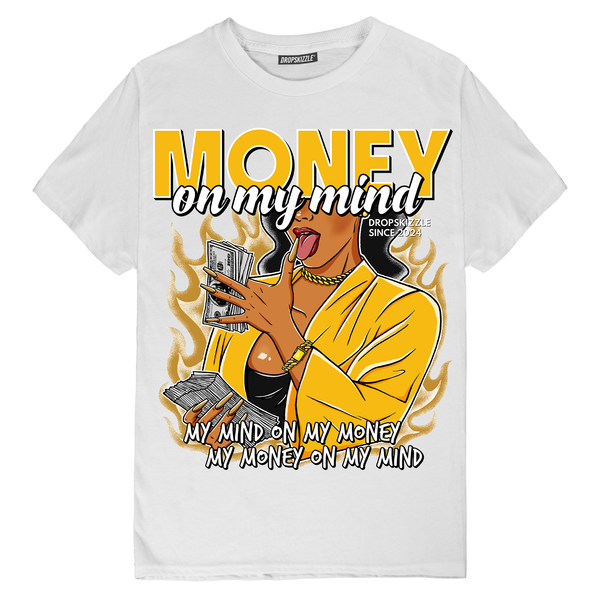 Yellow Ochre 6s DropSkizzle Unisex T-Shirt Money On My Mind Graphic Tee