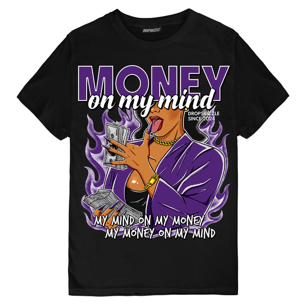 Field Purple 12s DropSkizzle Unisex T-Shirt Money On My Mind Graphic Tee