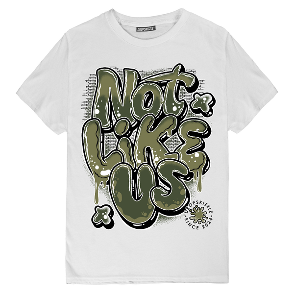 Craft Olive 4s DropSkizzle Unisex T-Shirt Not Like Us Graphic Tee