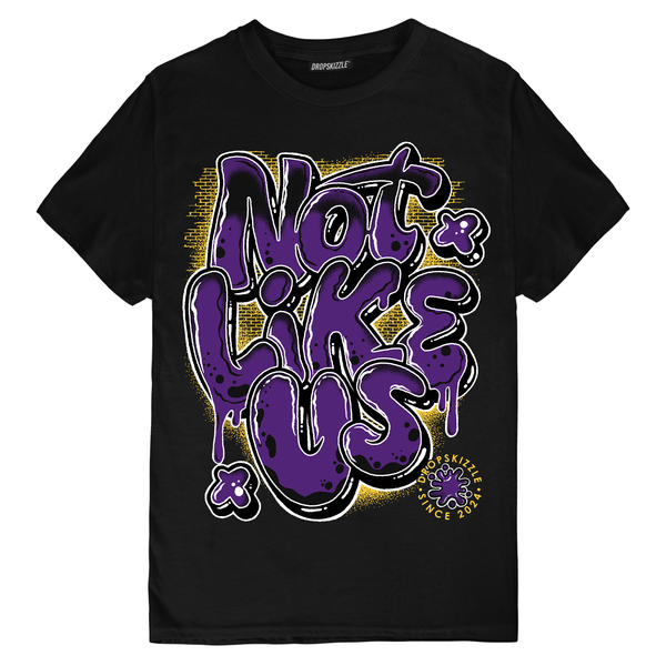 Field Purple 12s DropSkizzle Unisex T-Shirt Not Like Us Graphic Tee