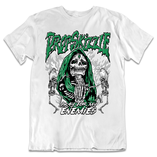 Lucky Green 3s DropSkizzle Unisex T-Shirt Pray For My Enemies 2 Graphic Tee