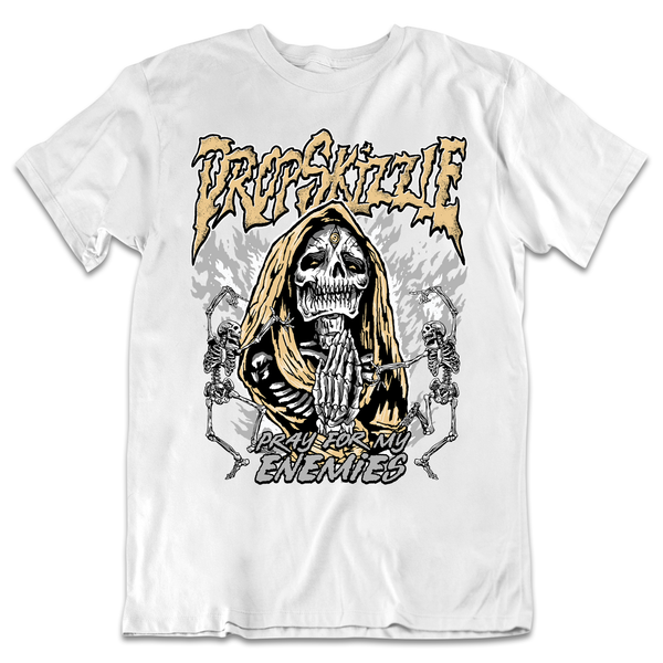 Gratitude 11s DropSkizzle Unisex T-Shirt Pray For My Enemies 2 Graphic Tee