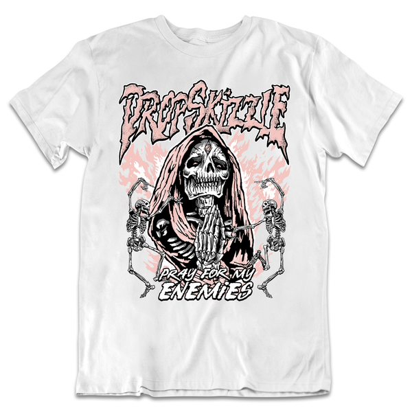 Legend Pink 11s DropSkizzle Unisex T-Shirt Pray For My Enemies 2 Graphic Tee